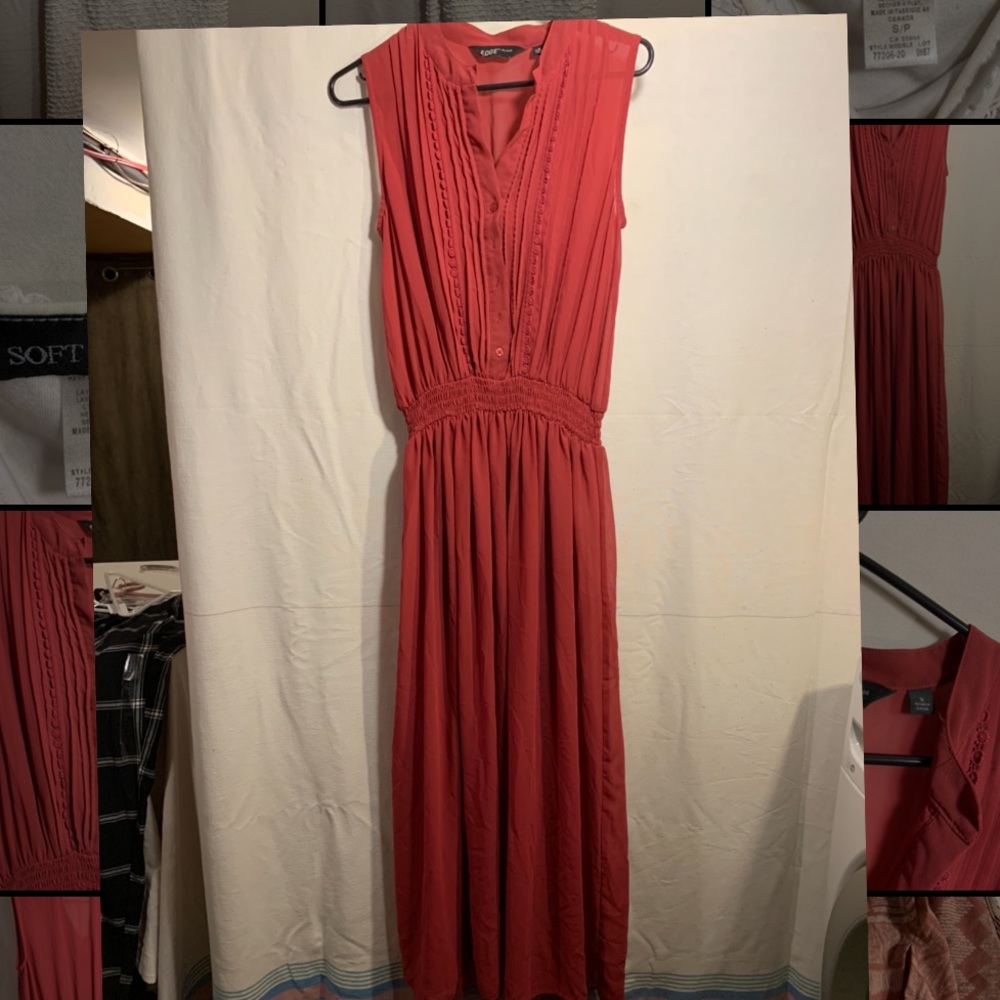 Maroon dress